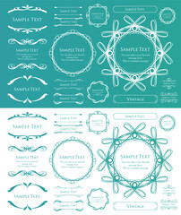 クリスマスのフレームデザイン