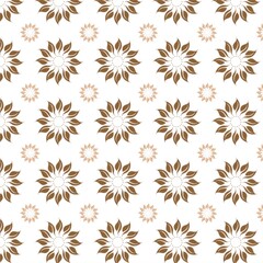 seamless vector pattern of flowers in various colors and shapes multi color floral seamless repeat pattern