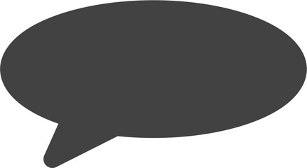 chat message speech bubble solid icon