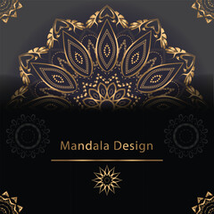 Ornamental Realistic Mandala Background