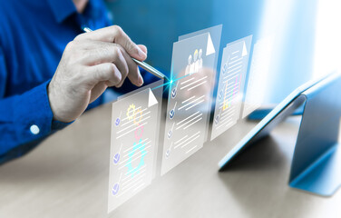 Check documents in industrial plant system work, work in the procurement office, topics that need...