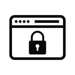 Browser lock icon