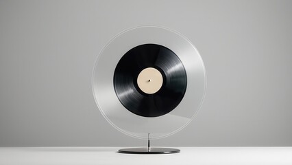 Mockup vinyl record. Great for displaying limited edition releases. 
