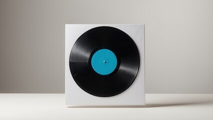 Mockup vinyl record. Great for displaying limited edition releases. 