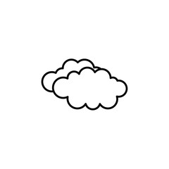A group of cloud icons symbolizing weather or atmosphere.