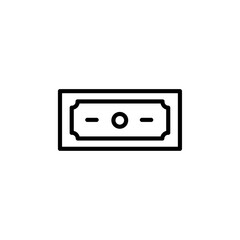 Obraz premium A simple money icon representing currency or finance.