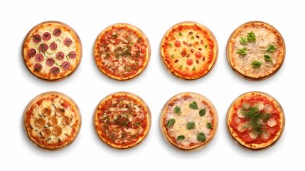 Delicious pizza topped with fresh basil and tomatoes, perfect for a savory meal.