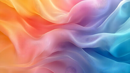 Fototapeta premium Abstract Background with Gradient Colors and Wavy Lines