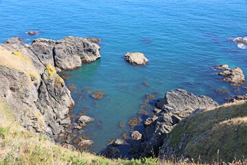 Coast of Start point in Devon