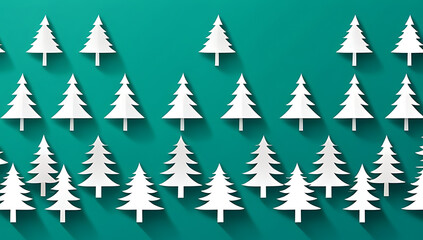 christmas tree pattern creating festive background