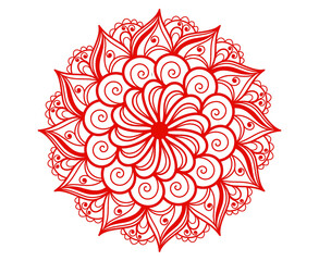 Beautiful colourfull mandala Design Background