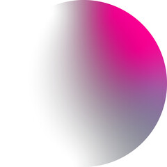 pink and purple glowing  circle