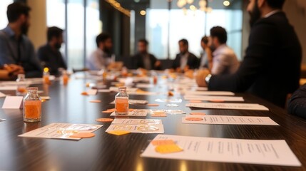 A team-building workshop with participants actively engaging in meaningful discussions, promoting better collaboration, [Better Conversations Week], [teamwork and growth], ,