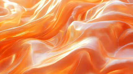 Obraz premium Abstract Orange Background with Wavy Texture