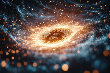 Bitcoin in Energetic Swirl 