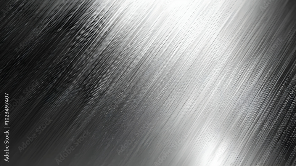 Poster abstract background with diagonal lines in black and white