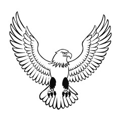 Eagle vector art design