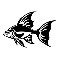 Fish vector art design