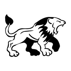 Lion vector art design