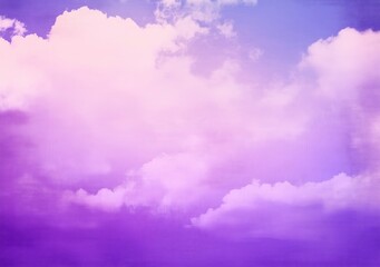 A Beautiful and Dreamy Cloudscape in Serene Colors