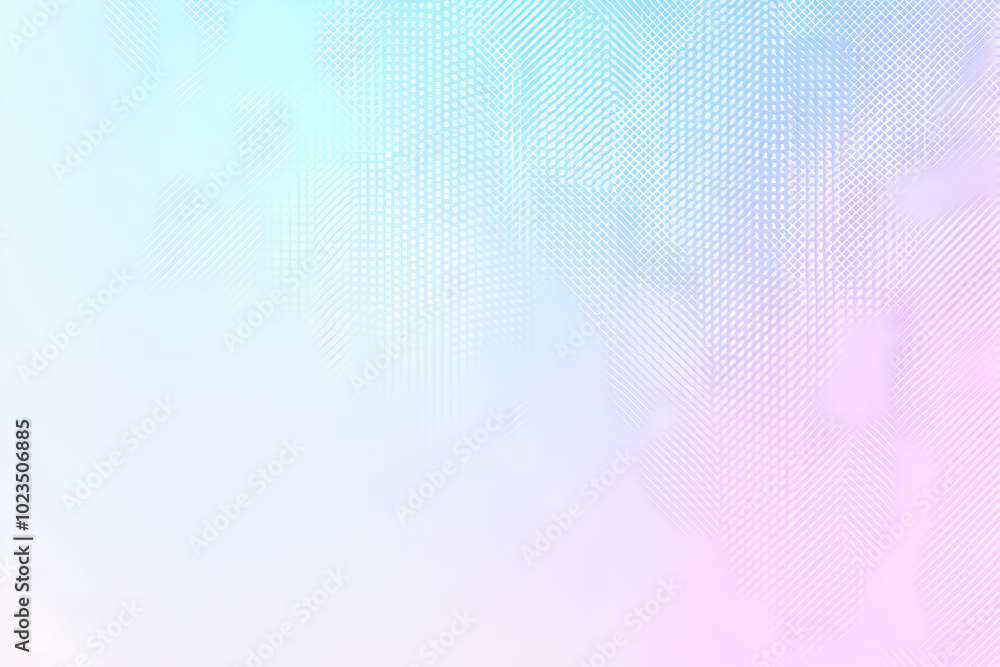 Aufkleber abstract background with a soft pastel blue and pink gradient and a subtle pattern of small white do
