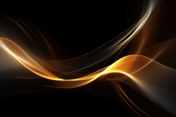 Fototapeta premium Transparent abstract backgrounds sunlight reflections pattern black black background.