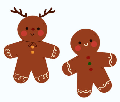 gingerman bread illustration