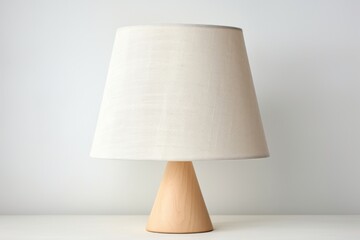 Lampshade  simplicity illuminated studio shot.
