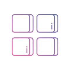 Menu vector icon stock illustration