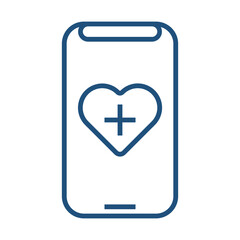 Obraz premium Health AppIcon Design