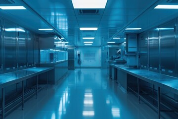 Obraz premium Modern sterile laboratory environment