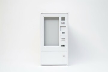 All white vending machine architecture technology protection.