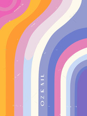 Obraz premium A colorful LGBTQ pride flag waving gently in the wind, symbolizing love, diversity, acceptance, and equality. Perfect for use in designs related to LGBTQ rights, events, pride celebrations, and inclus