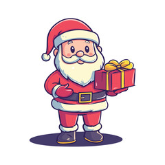 Santa Claus christmast vector illustration