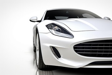 Fototapeta premium Car transportation headlight vehicle.