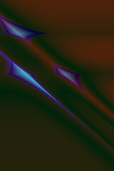 Abstract background with shiny light effects on dark