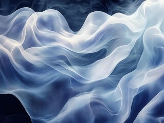 Obraz premium organic lines weave together in an abstract design, creating a soothing wallpaper background, characterized by flowing forms that evoke a sense of harmony and balance