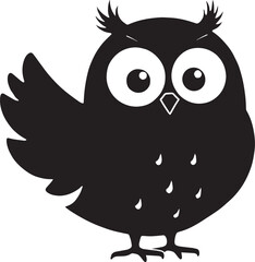 Owl Bird Silhouette for Creative Vector Design.eps