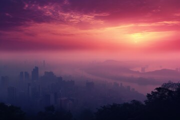 Obraz premium Seoul city architecture landscape cityscape.