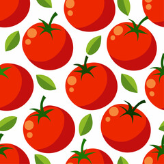 Seamless background from tomatoes