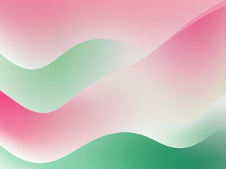 Fototapeta premium pink, green and white colorful gradient abstract background