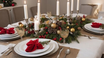 Fototapeta premium happy Christmas