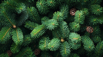 Spruce paws on a white background
