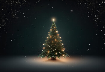 christmas tree with stars