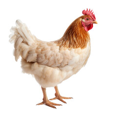 Fototapeta premium Chicken on transparent Background