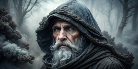 18. In the forgotten lore of charcoal grey, their tales whispering winds of forgotten lore