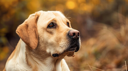 A dog with a brown nose and brown eyes is looking at the camera