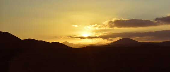 Sonnenuntergang auf Fuerteventura