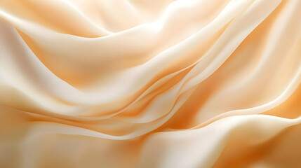 Obraz premium A soft cotton fabric texture background with gentle folds and a smooth feel, illustration
