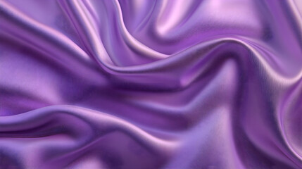Obraz premium A smooth purple silk texture background with a subtle sheen and flowing drape